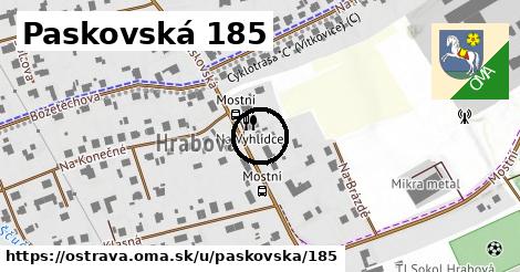 Paskovská 185, Ostrava