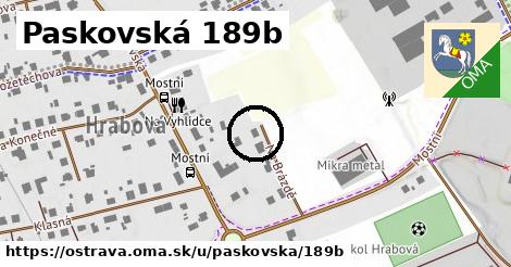 Paskovská 189b, Ostrava