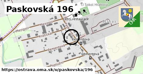 Paskovská 196, Ostrava