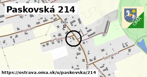 Paskovská 214, Ostrava