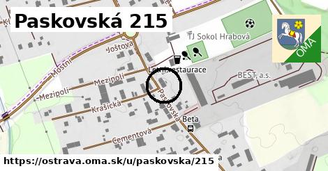 Paskovská 215, Ostrava