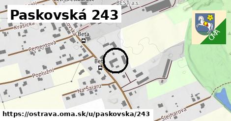 Paskovská 243, Ostrava