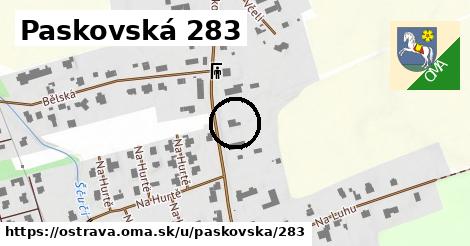 Paskovská 283, Ostrava