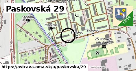 Paskovská 29, Ostrava