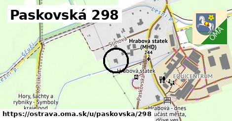 Paskovská 298, Ostrava