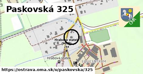 Paskovská 325, Ostrava