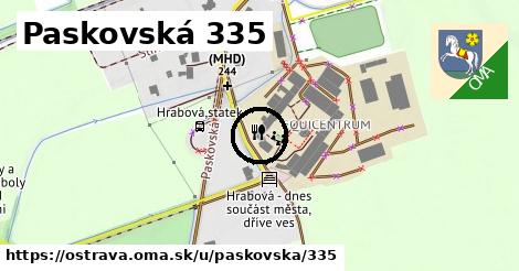 Paskovská 335, Ostrava