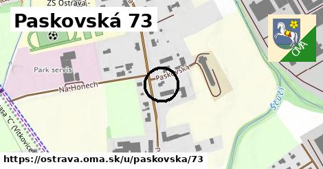 Paskovská 73, Ostrava