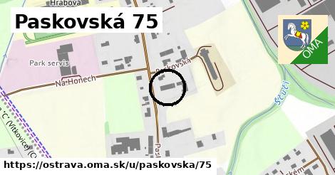 Paskovská 75, Ostrava