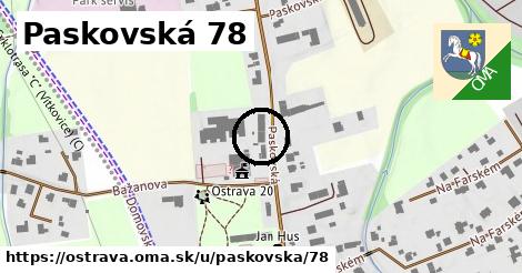 Paskovská 78, Ostrava