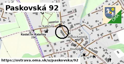 Paskovská 92, Ostrava