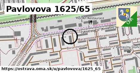 Pavlovova 1625/65, Ostrava