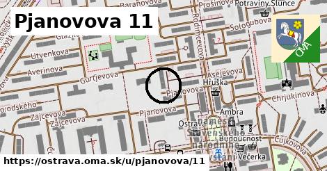Pjanovova 11, Ostrava