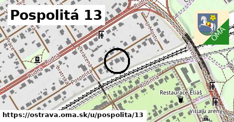 Pospolitá 13, Ostrava
