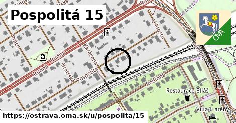 Pospolitá 15, Ostrava