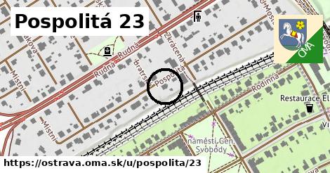 Pospolitá 23, Ostrava