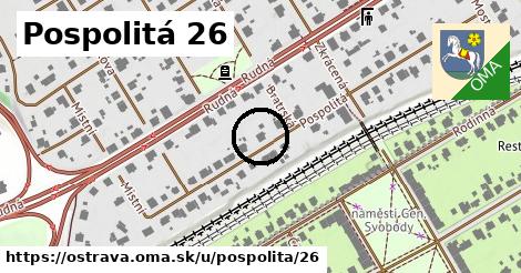 Pospolitá 26, Ostrava