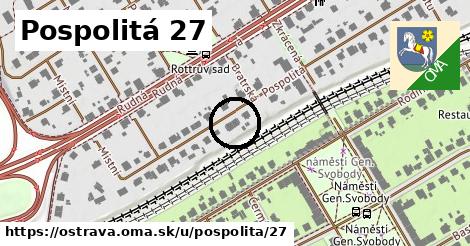 Pospolitá 27, Ostrava