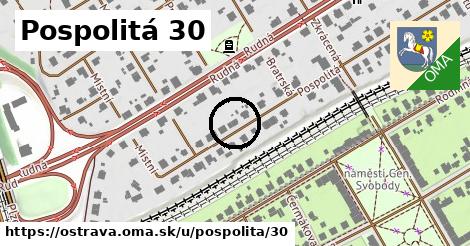 Pospolitá 30, Ostrava