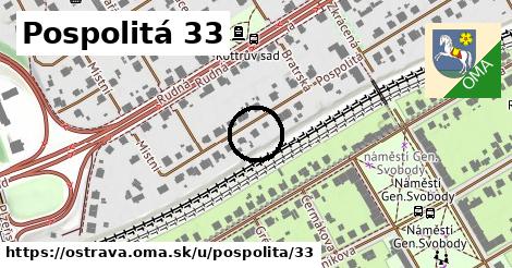 Pospolitá 33, Ostrava