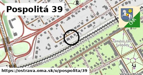 Pospolitá 39, Ostrava