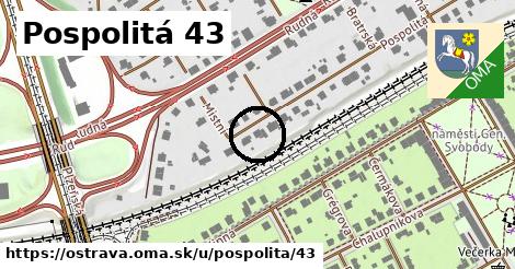 Pospolitá 43, Ostrava