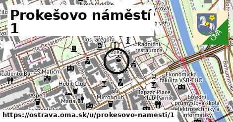 Prokešovo náměstí 1, Ostrava