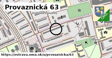 Provaznická 63, Ostrava