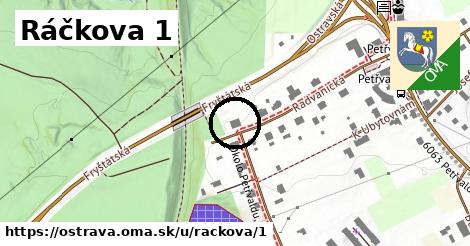 Ráčkova 1, Ostrava