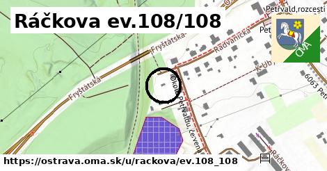 Ráčkova ev.108/108, Ostrava