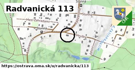 Radvanická 113, Ostrava