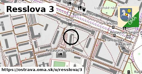 Resslova 3, Ostrava