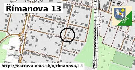 Římanova 13, Ostrava