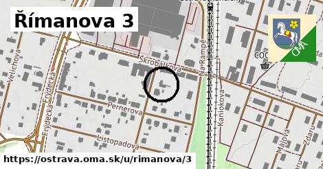 Římanova 3, Ostrava