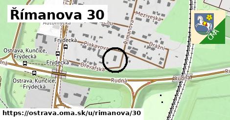 Římanova 30, Ostrava