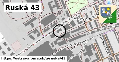 Ruská 43, Ostrava
