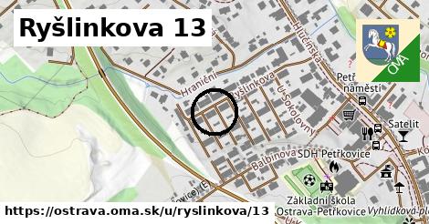 Ryšlinkova 13, Ostrava