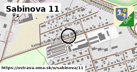 Sabinova 11, Ostrava