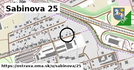 Sabinova 25, Ostrava