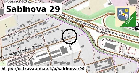 Sabinova 29, Ostrava