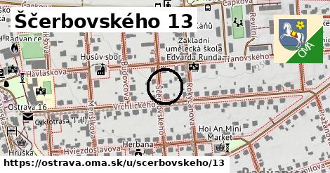 Ščerbovského 13, Ostrava