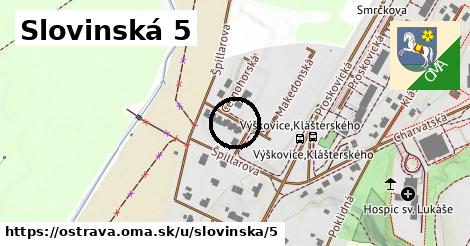 Slovinská 5, Ostrava