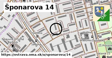 Šponarova 14, Ostrava
