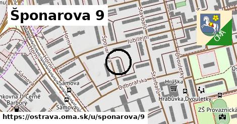 Šponarova 9, Ostrava