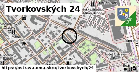 Tvorkovských 24, Ostrava