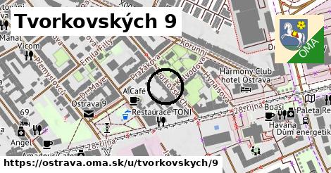Tvorkovských 9, Ostrava