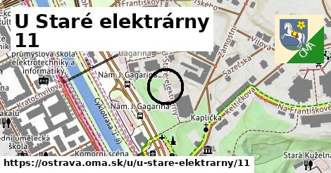 U Staré elektrárny 11, Ostrava