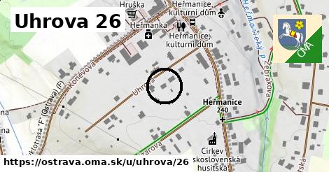 Uhrova 26, Ostrava