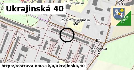 Ukrajinská 40, Ostrava