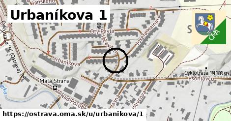 Urbaníkova 1, Ostrava